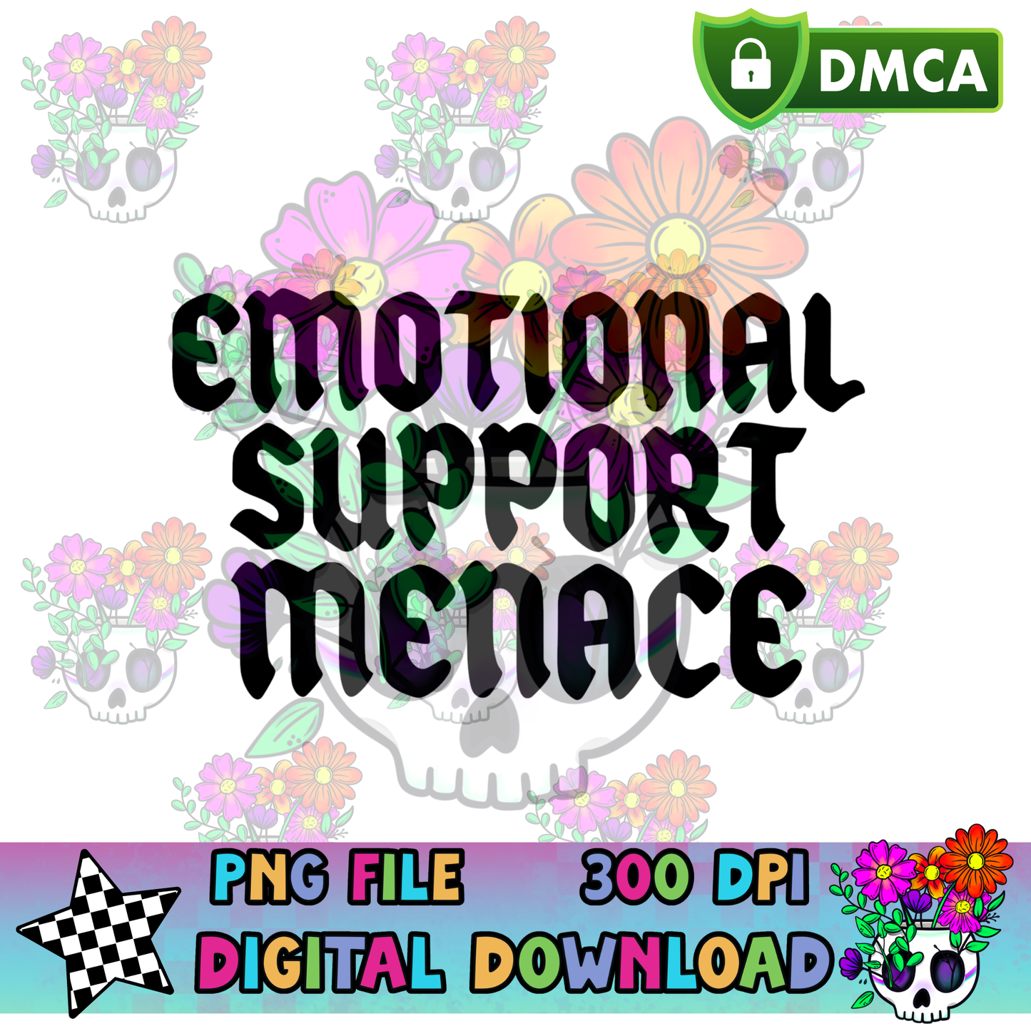 Emotional Support Menace - PNG