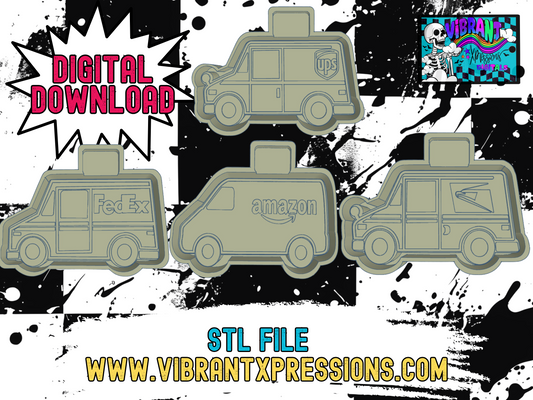 Delivery Drivers Bundle Housing Mold Maker STL File