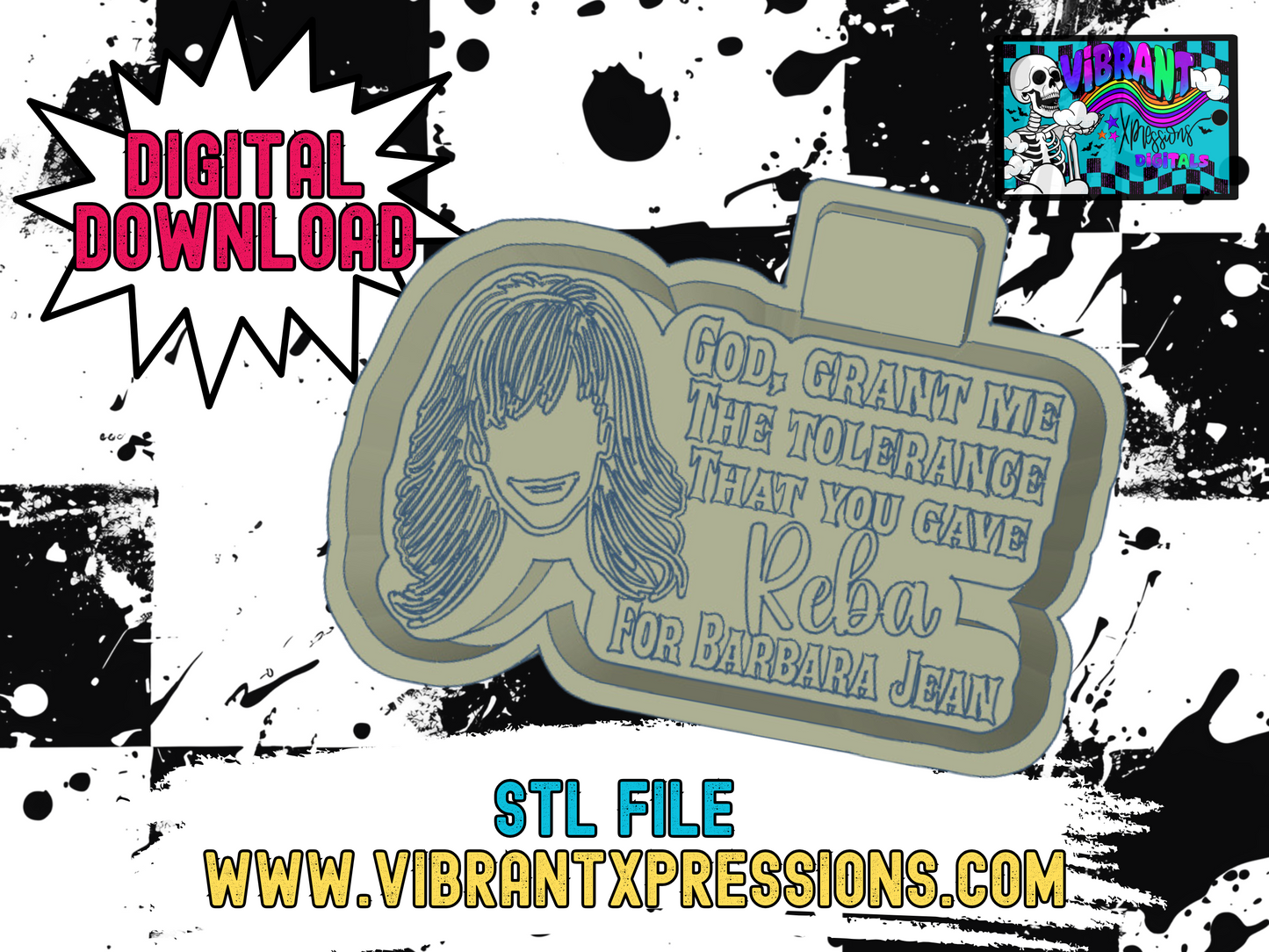 God Grant Me The Tolerance Mold Maker STL File