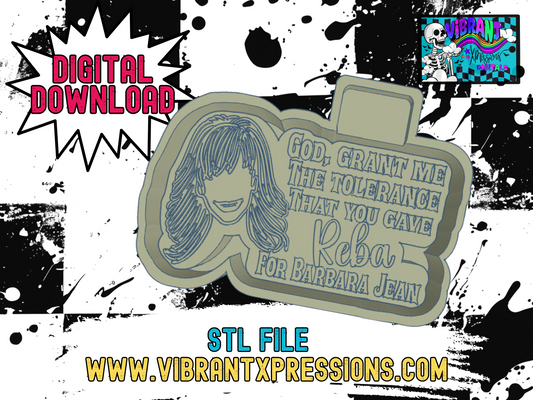 God Grant Me The Tolerance Mold Maker STL File