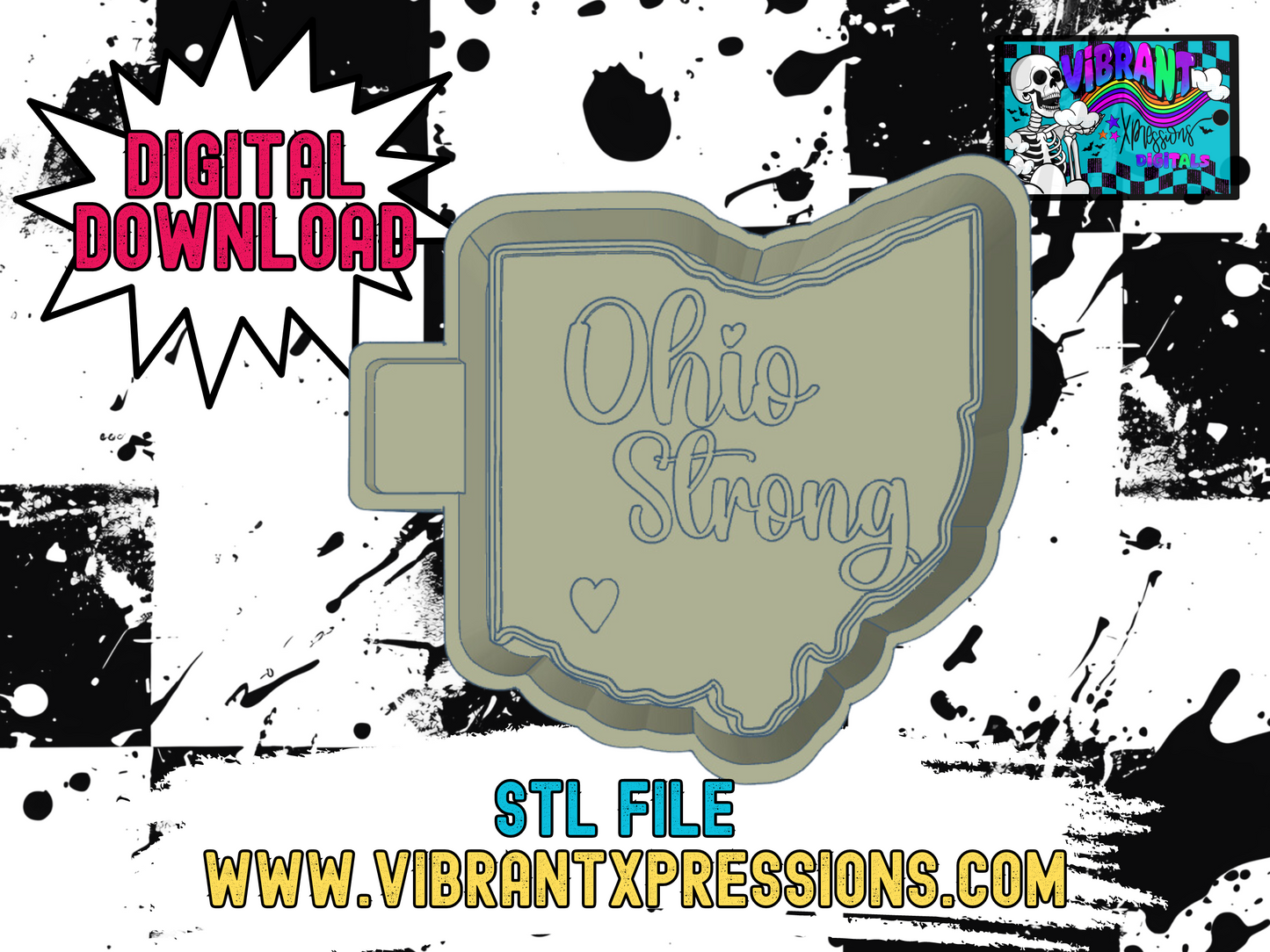 Ohio Strong Mold Maker STL File