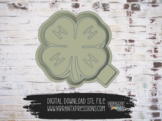 4H Clover Mold Maker STL File