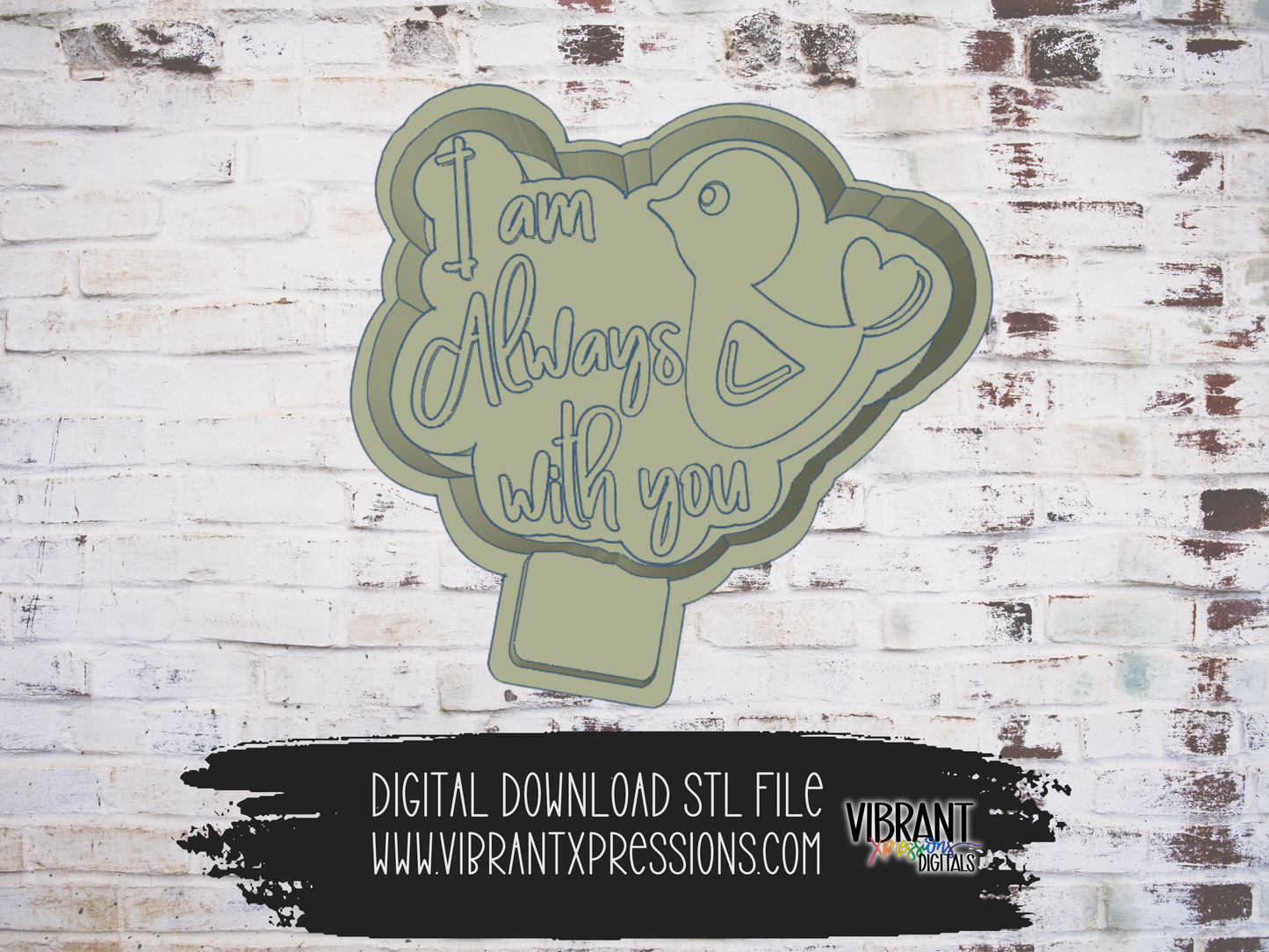 I'm Always with You Mold Maker STL File
