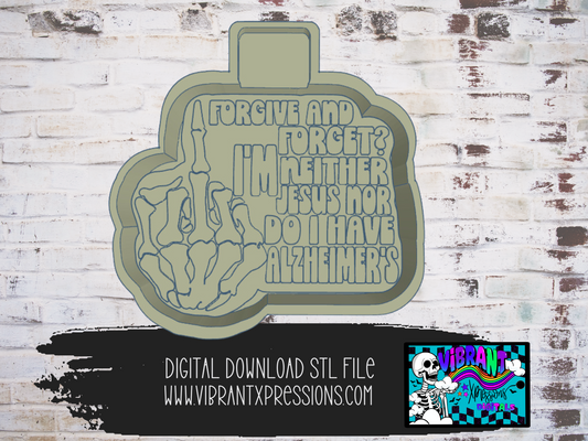 Forgive and Forget Mold Maker STL File