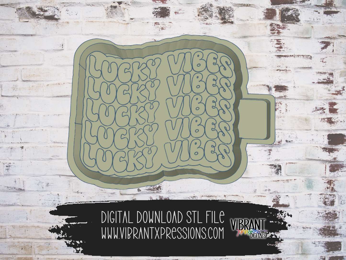 Lucky Vibes Mold Maker STL File