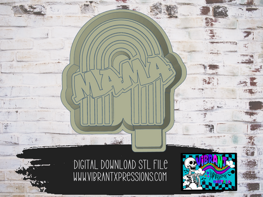 Mama Graffati Rainbow Mold Maker STL File