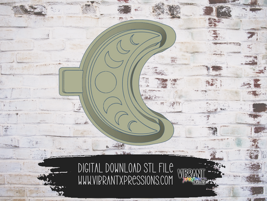 Moon Phase Mold Maker STL File