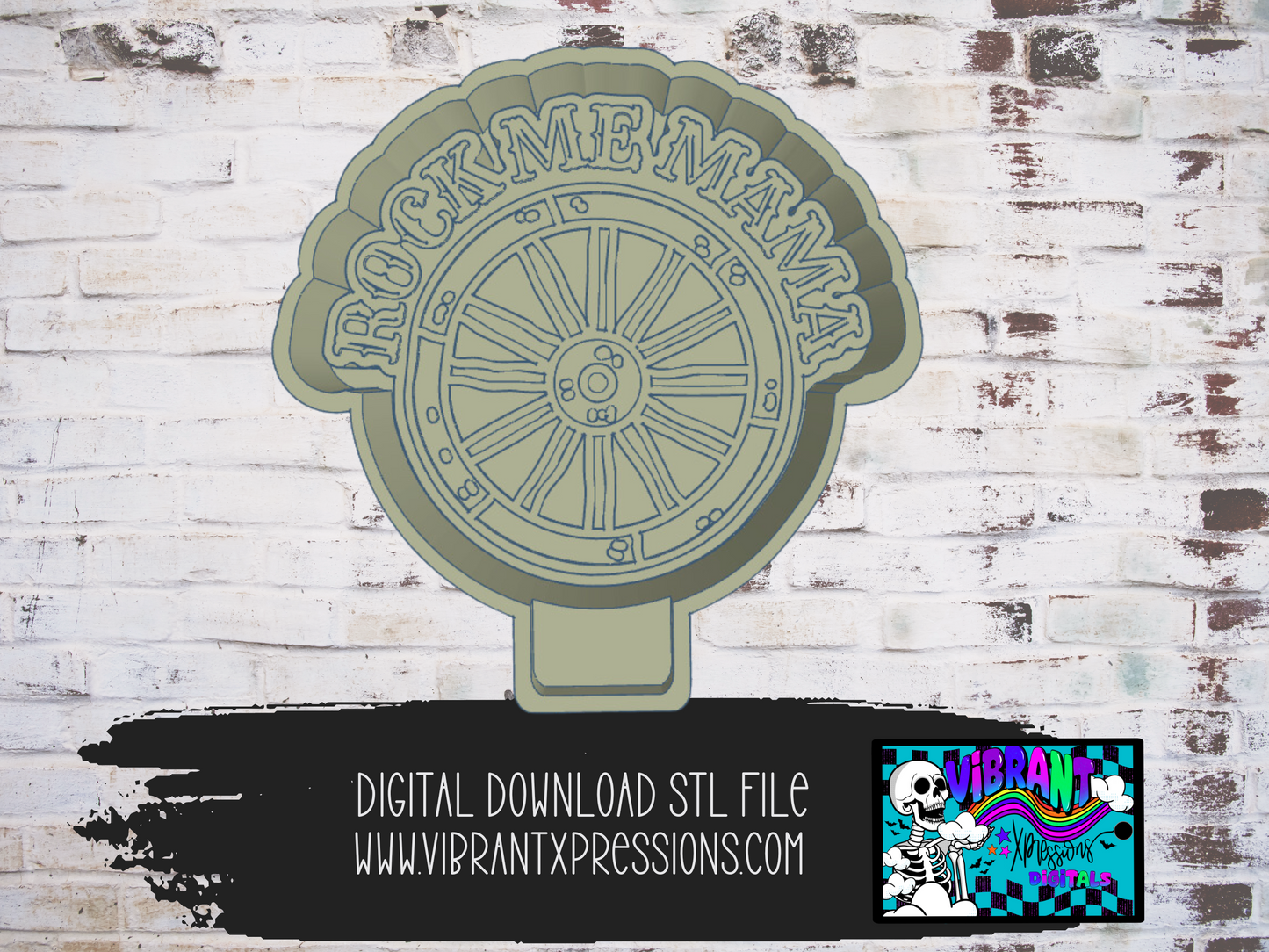 Rock Me Mama Mold Maker STL File