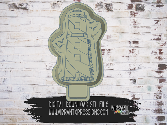 Shine Your Light Housing Mold Maker STL File