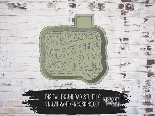 Stronger Than the Storm Housing Mold Maker STL File
