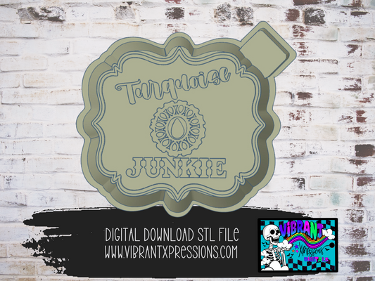 Turquoise Junkie Mold Maker STL File
