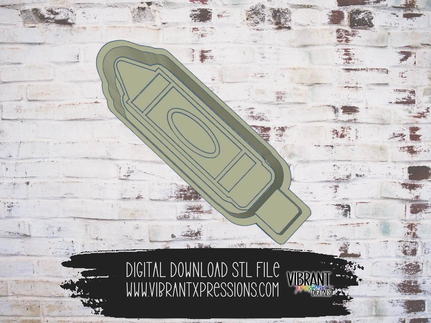 Crayon Mold Maker STL File