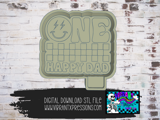 One Happy Dad Mold Maker STL File