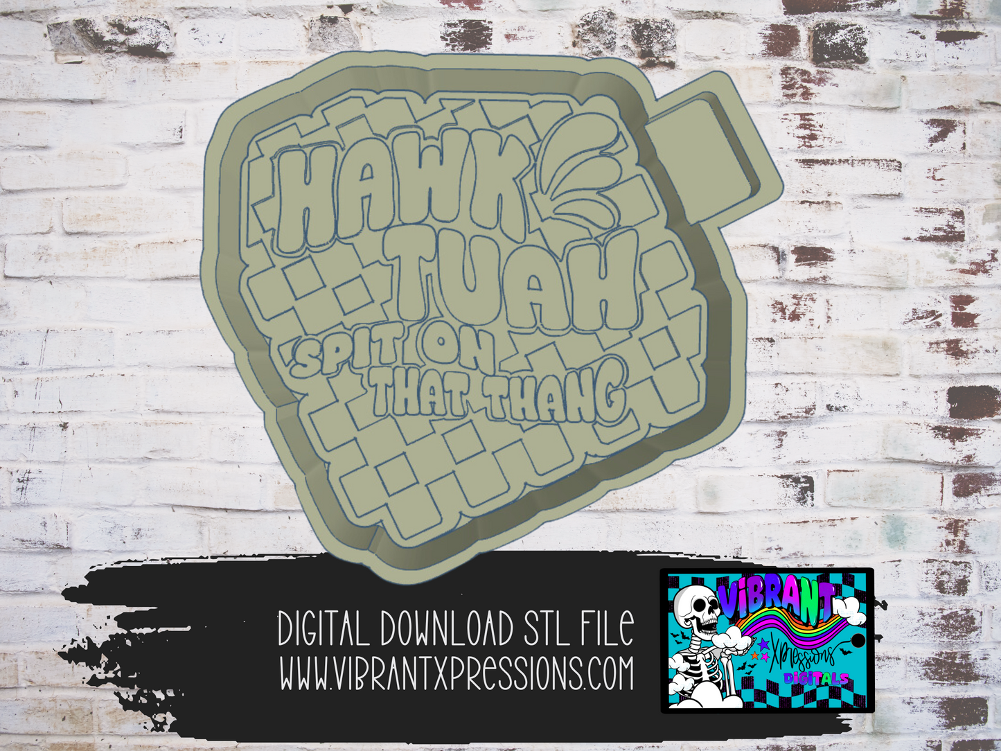 Hawk Tuah Mold Maker STL File