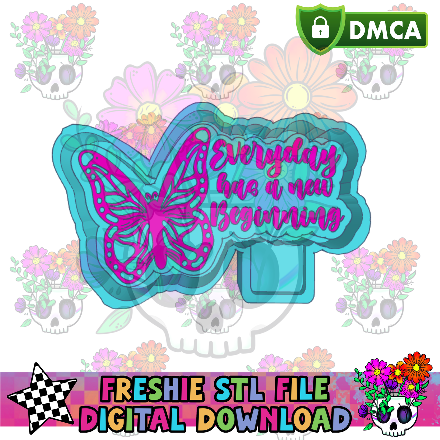 Everyday Has a New Beginning Mold Maker STL File