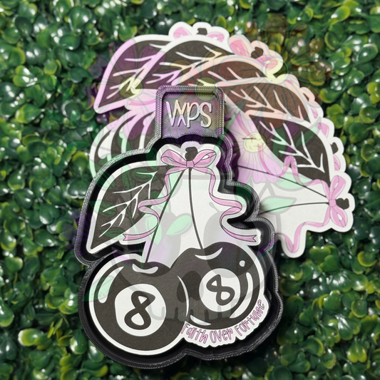 Faith Over Fortune Mold + Cardstock