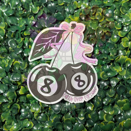 Faith Over Fortune - Cardstock