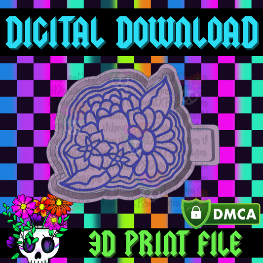 Fall Bouquet Mold Maker STL File