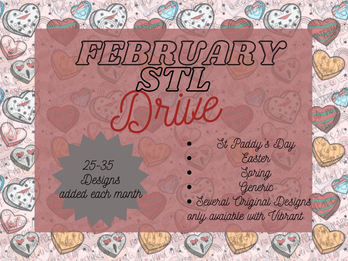 February '24 Monthly Drive