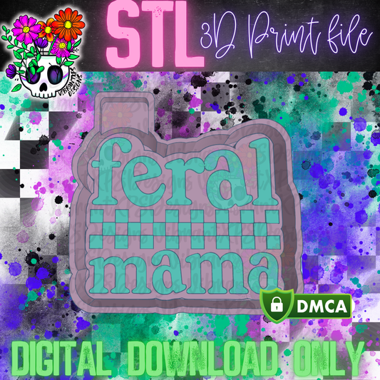 Feral Mama Check Mold Maker STL File