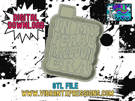 Feral Raccoon Era Housing Mold Maker STL File