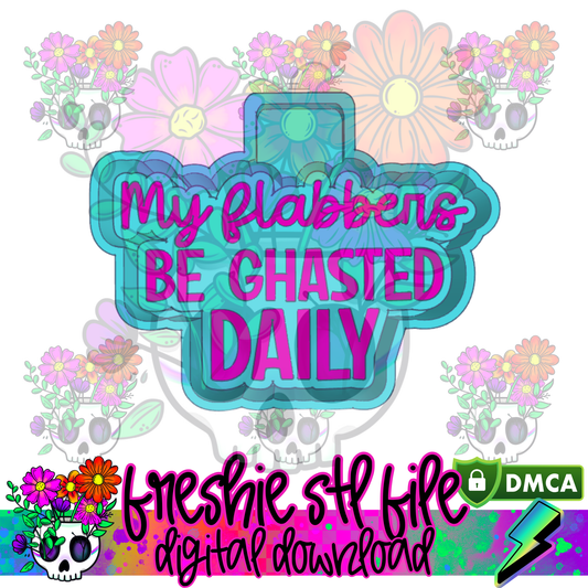 Flabbers Ghasted Daily Mold Maker STL File