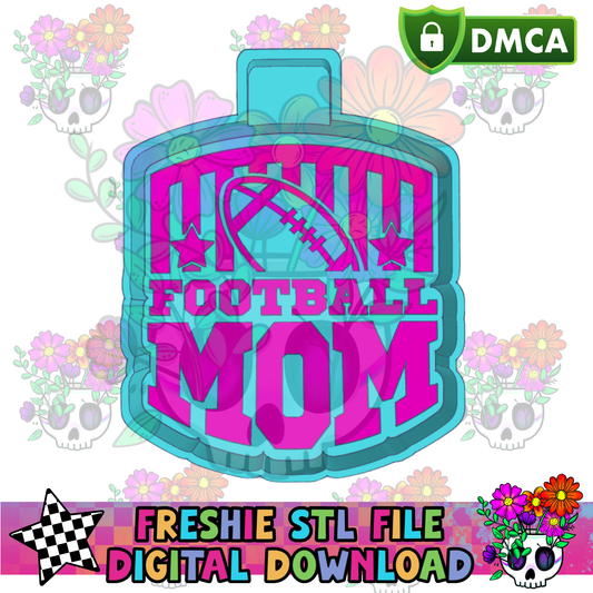 Football Mom Mold Maker STL File