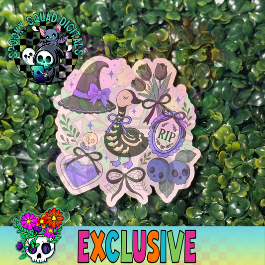 Spooky Grannycore - Cardstock EXCLUSIVE