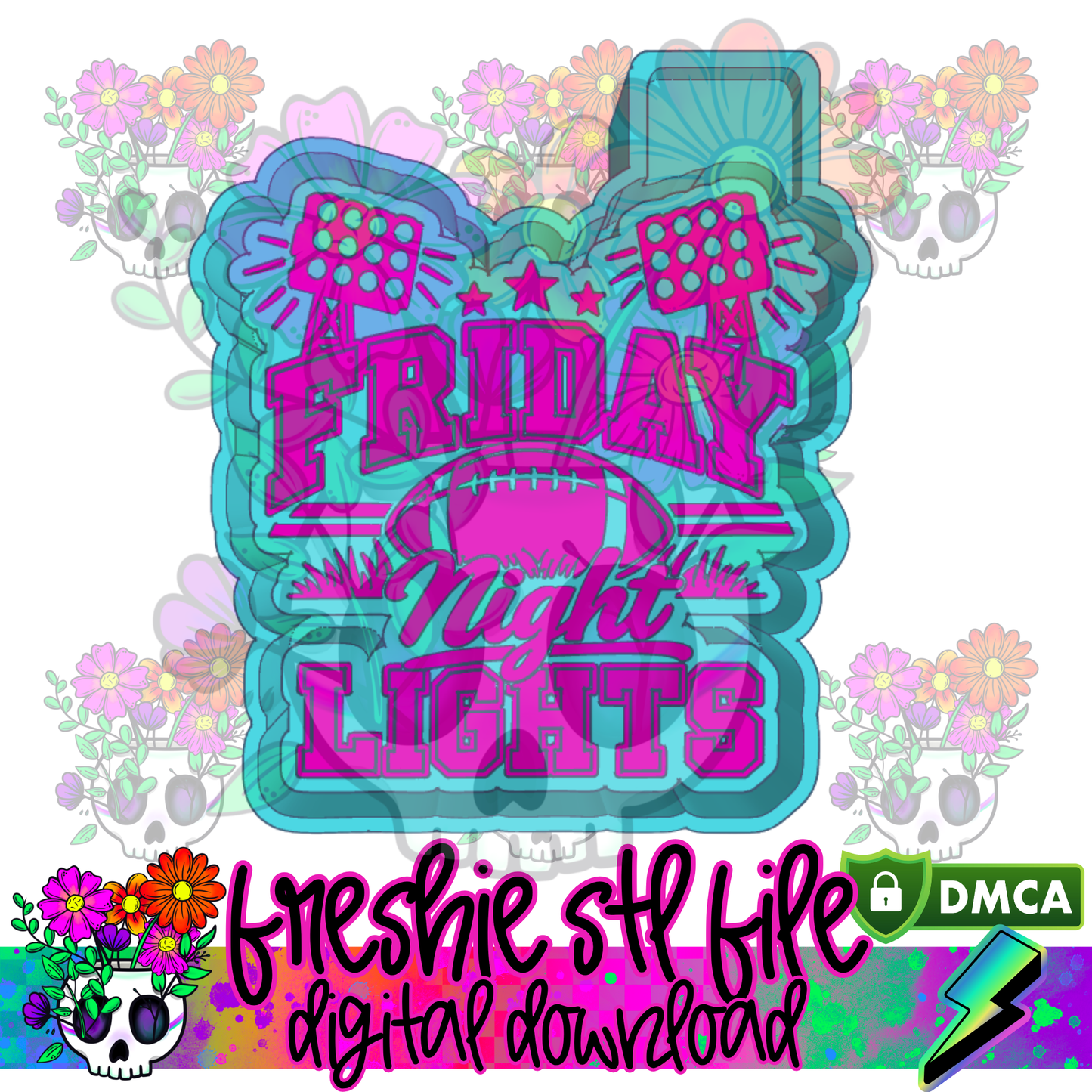 Friday Night Lights Mold Maker STL File