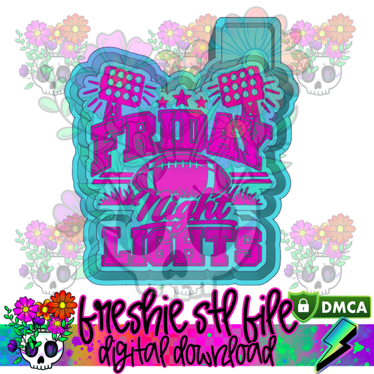 Friday Night Lights Mold Maker STL File