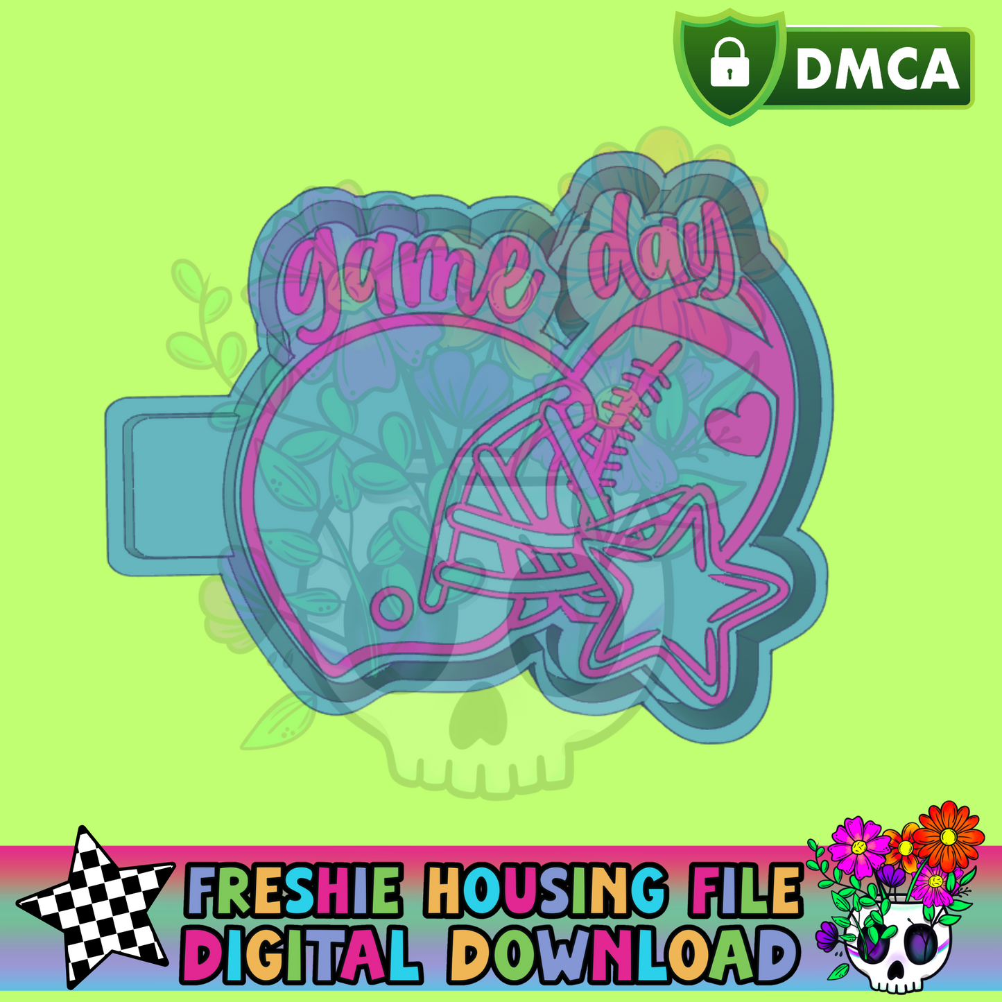 Game Day Star Mold Maker STL File