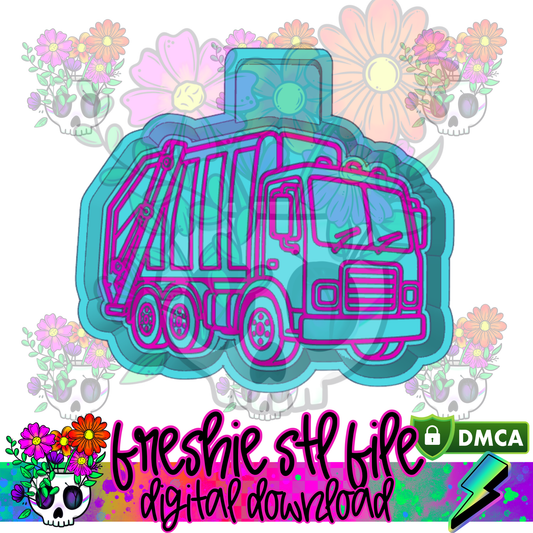 Garbage Truck Mold Maker STL File