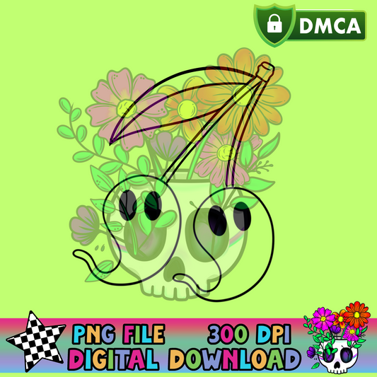 Ghost Cherries - PNG