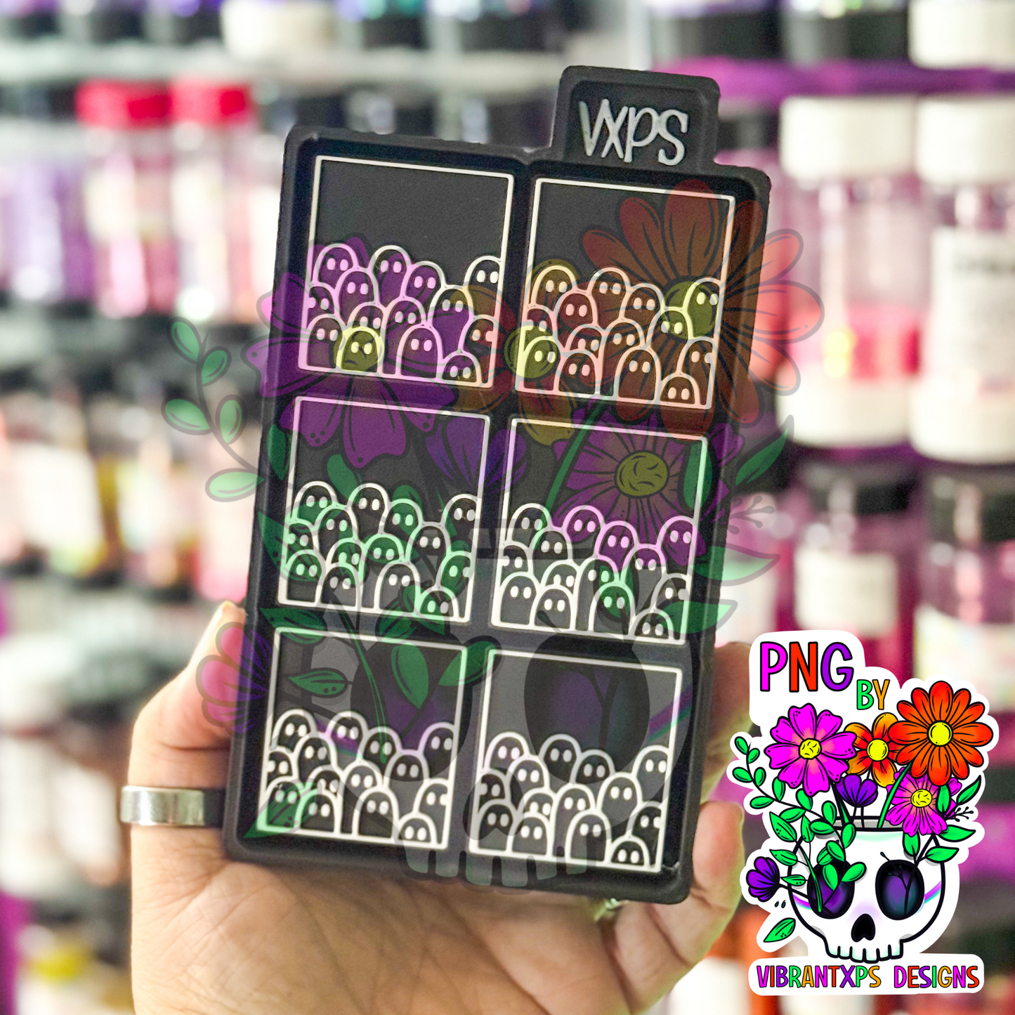 Ghost Gallery Wax Melt Tray Freshie Mold - Semi Exclusive