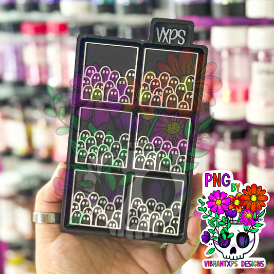 Ghost Gallery Wax Melt Tray Freshie Mold - Semi Exclusive