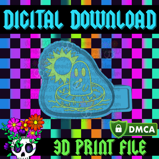 Ghostie Summer Mold Maker STL File