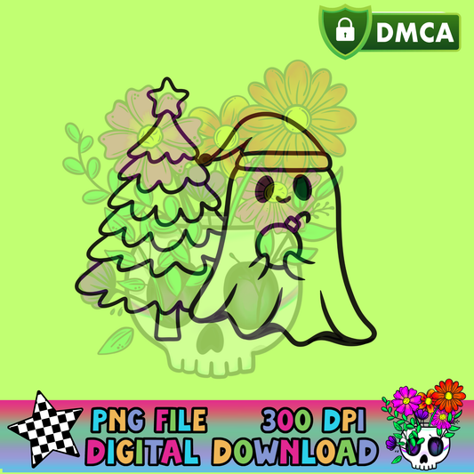 Ghosting Christmas - PNG
