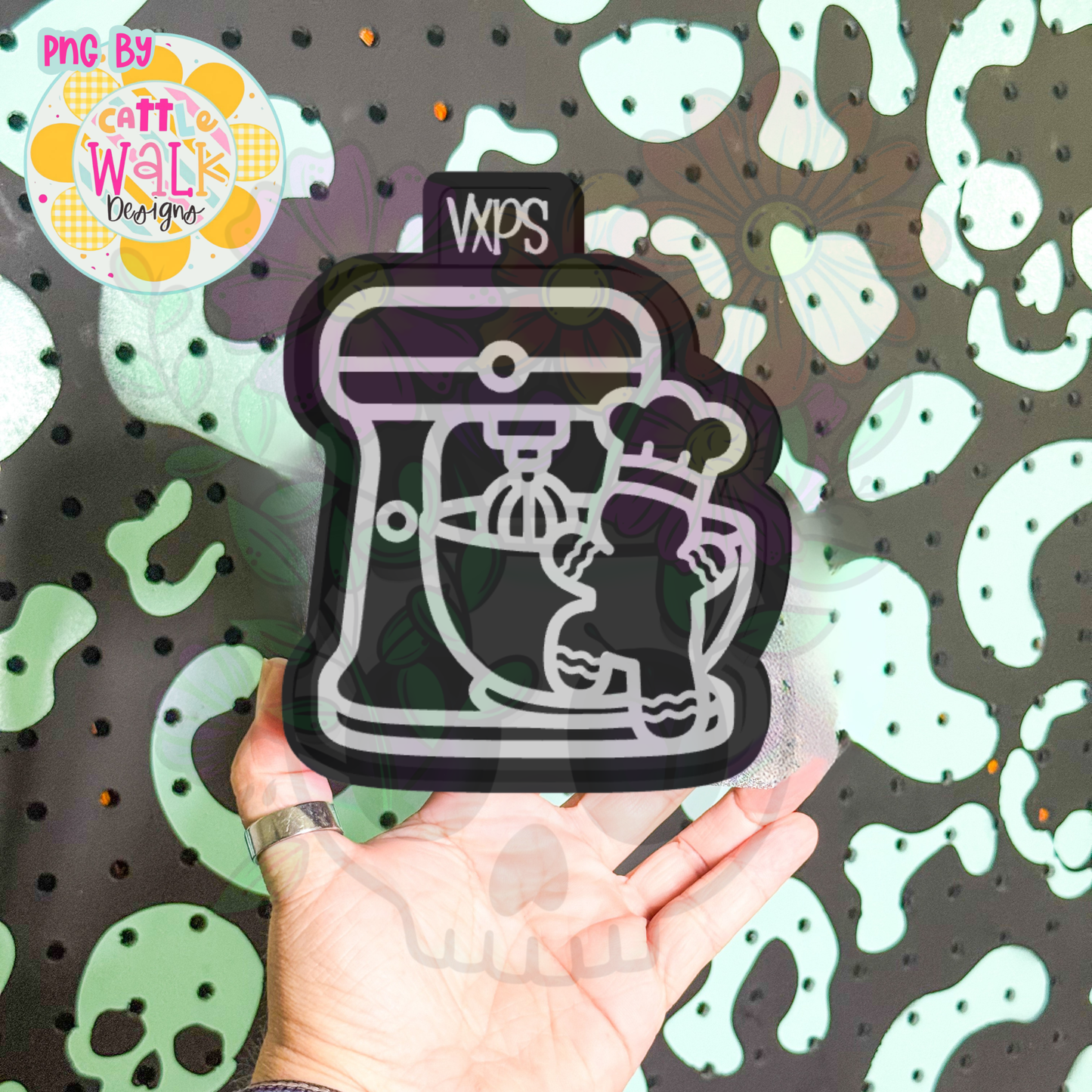 Gingerbread Mixer - Freshie Mold