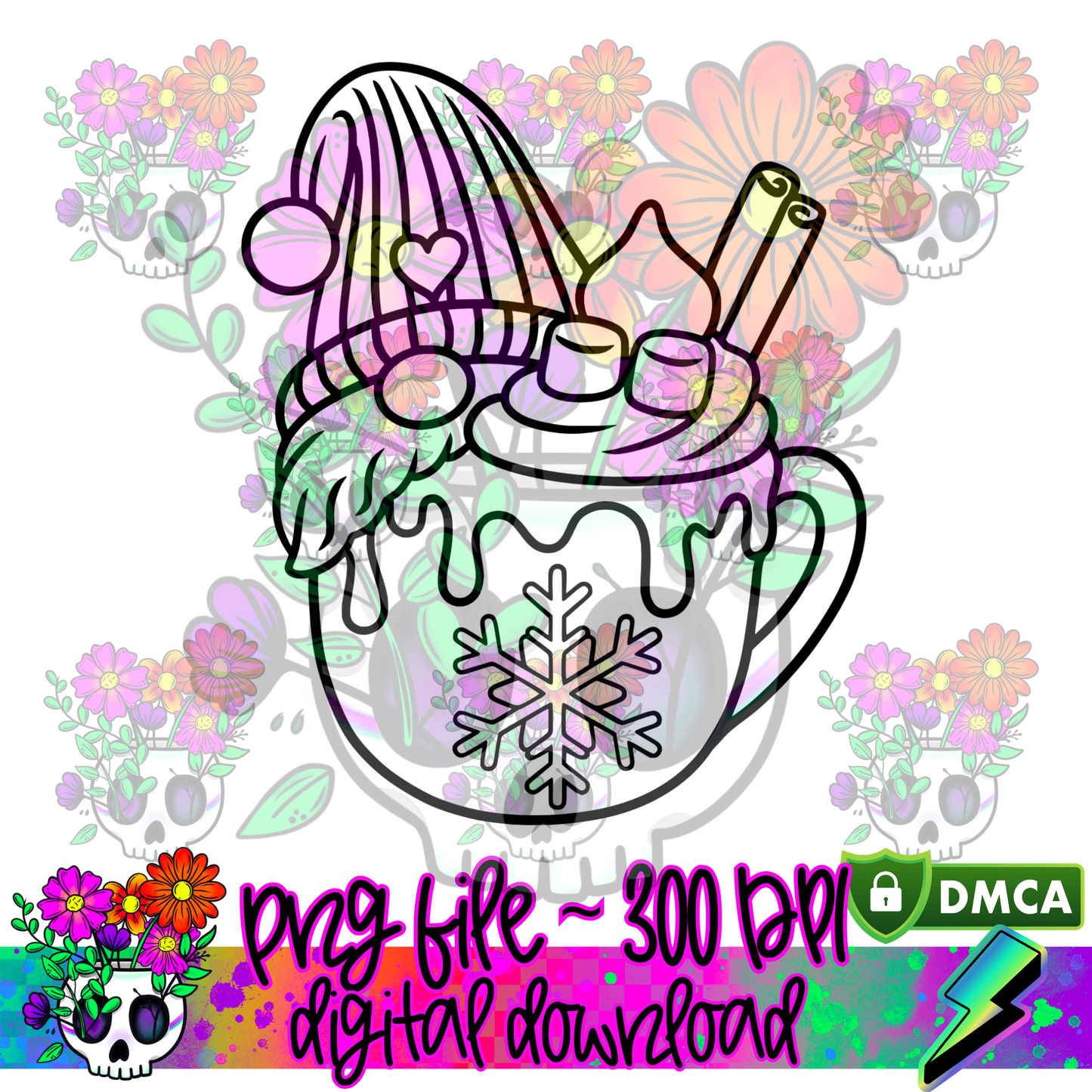 Gnomie Hot Cocoa - PNG