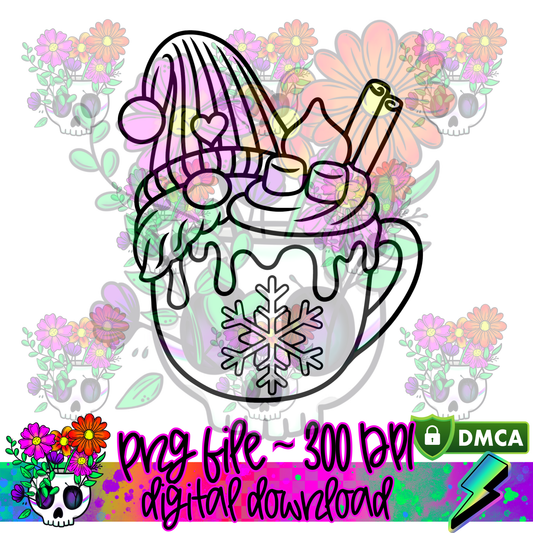 Gnomie Hot Cocoa - PNG