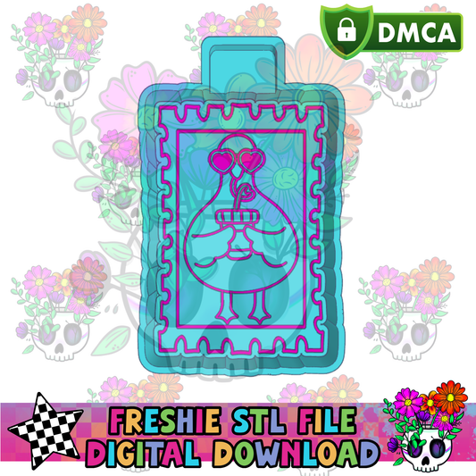 Goosey Stamp Mold Maker STL File