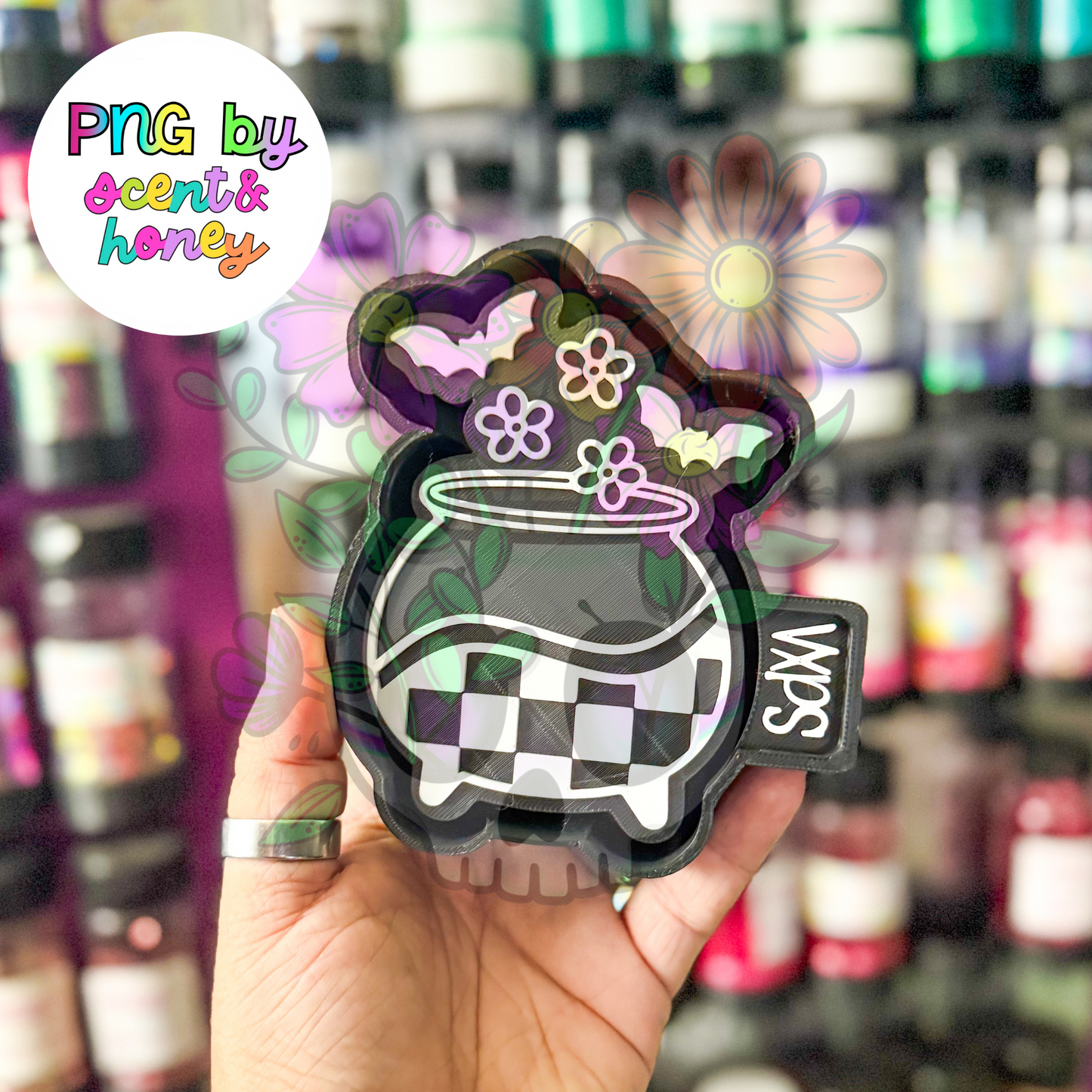 Groovy Cauldron Bats – Semi Exclusive Freshie Mold