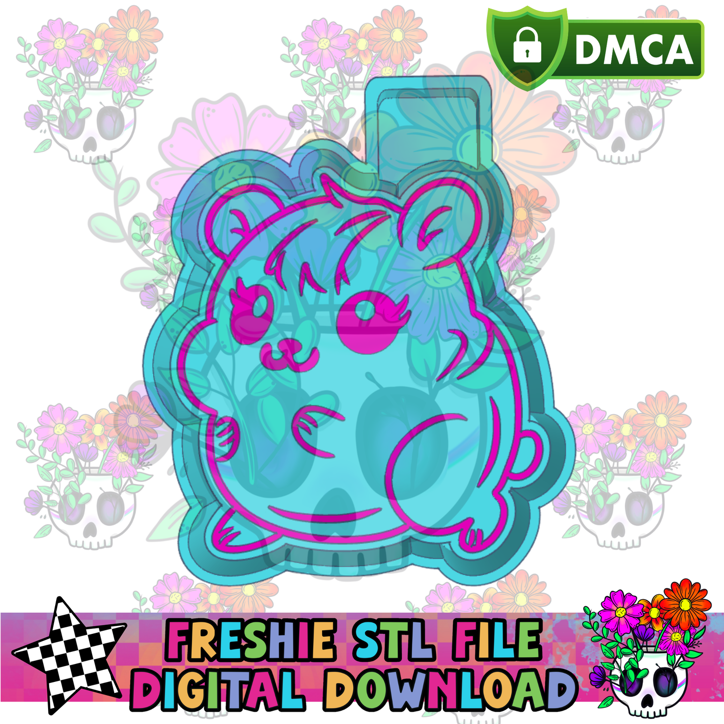 Hamster Mold Maker STL File