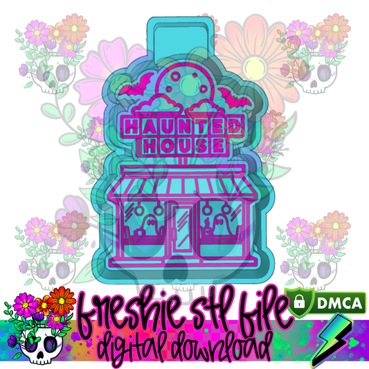 Haunted House Mold Maker STL File