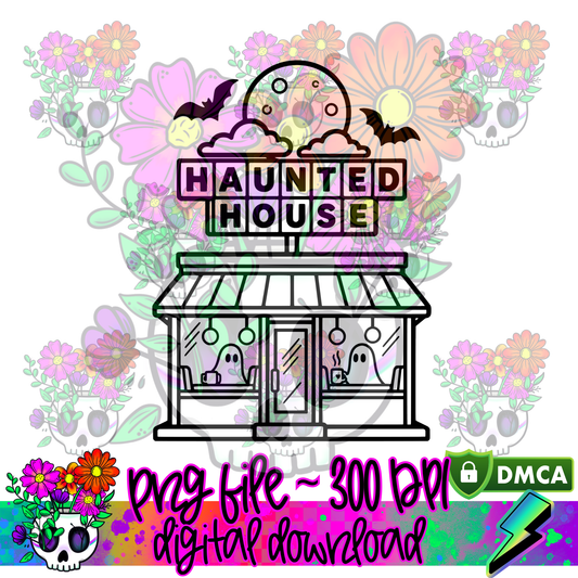 Haunted House - PNG