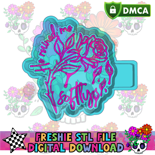 He Ruined Me Softly Mold Maker STL File