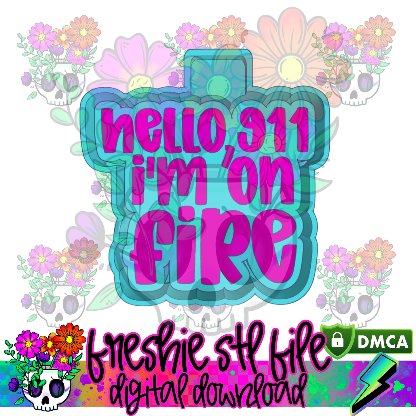 Hello 911 Mold Maker STL File