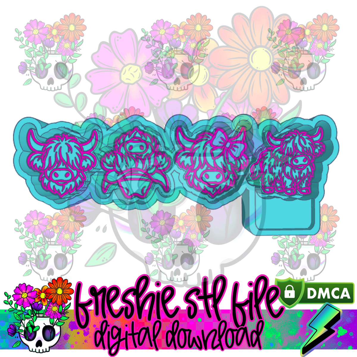 Highland Littles Mold Maker STL File