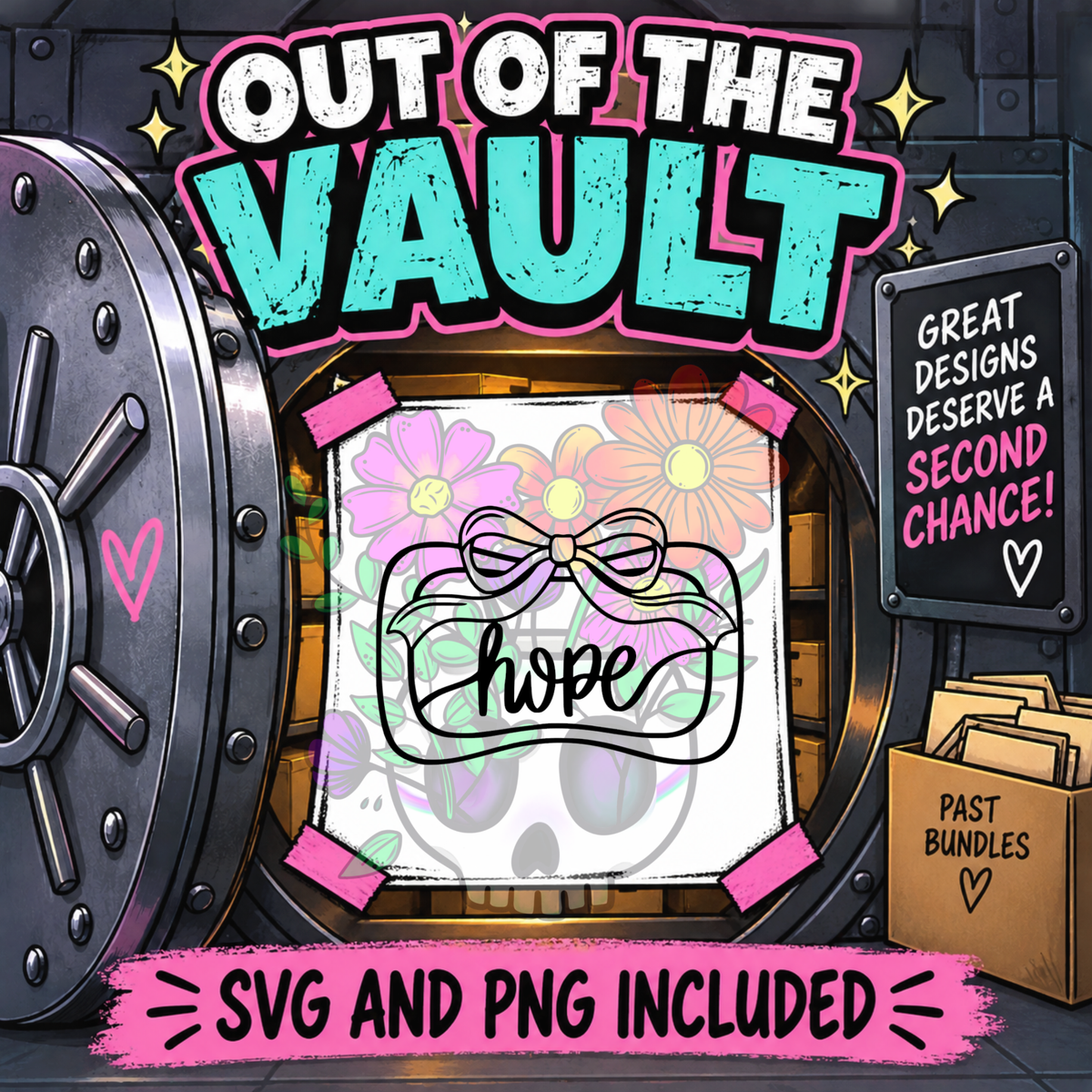 Out of the Vault - Inspirational Frame Hope