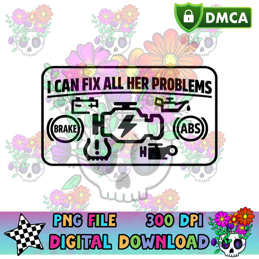 I Can Fix All Her Problems - PNG